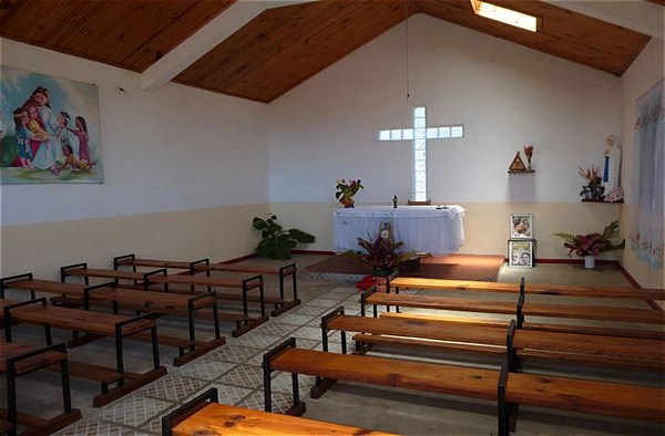 Nuovo edificio: interno cappella